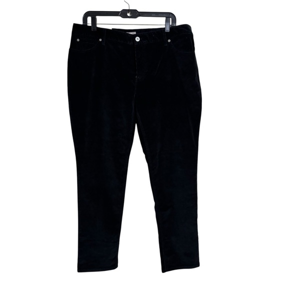 J Jill NWT slim leg authentic fit corduroy jeans size 16P - Picture 1 of 9